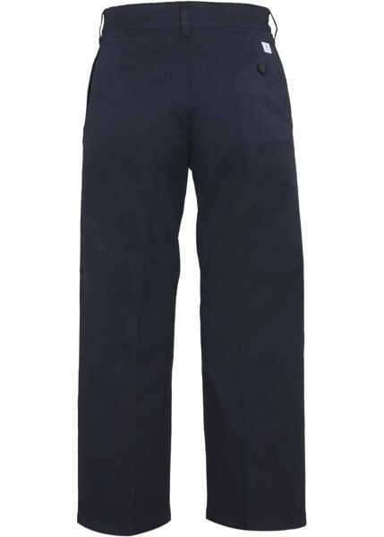 Pantaloni casual Department Five Cotton Pants BLUE Femei (BM 9415724) 3