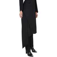Geci Alexander McQueen Dama - Trenciuri Alexander McQueen Tailored Coat BLACK Femei (BM 9415733) - B-mall.ro