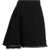 Alexander McQueen Asymmetrical Mini Skirt BLACK