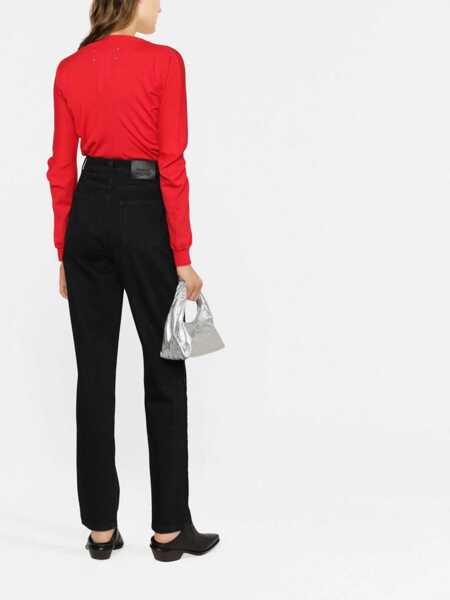 Blugi skinny Alexander McQueen Boyfriend Jeans BLACK Femei (BM 9415790) 4