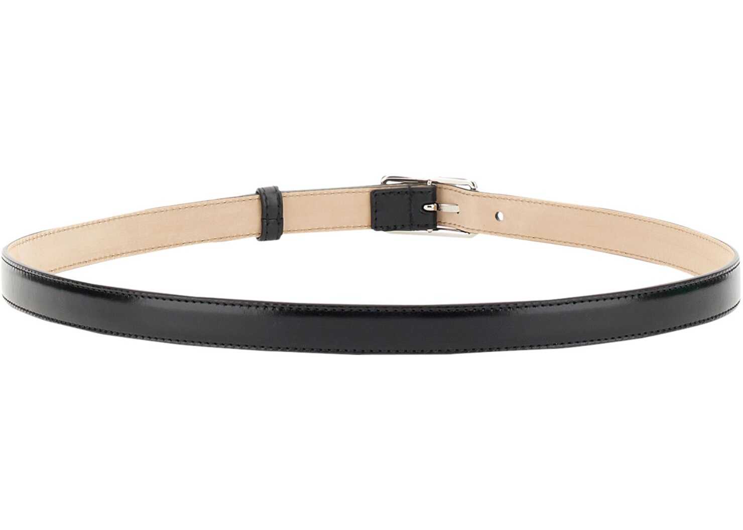 Alexander McQueen Leather Belt BLACK