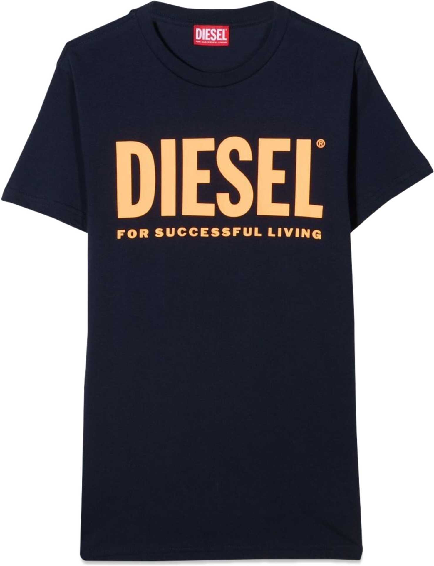 Diesel T-Shirt Logo BLUE