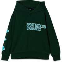 Hanorace Hoodie Logo On The Sleeve And Front Femei
