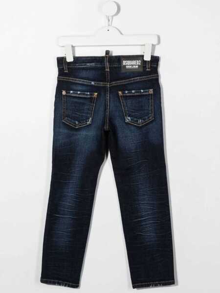 Blugi drepti DSQUARED2 Stanislav Jeans DENIM Fete (BM 9416060) 2