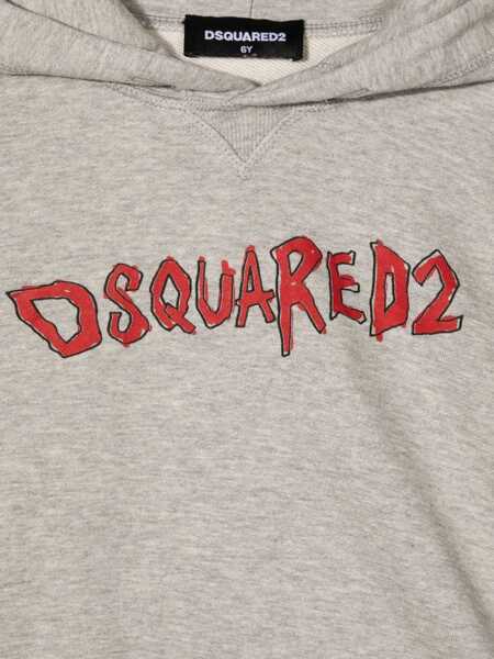 Hanorace DSQUARED2 Felpa Con Cappuccio GREY Femei (BM 9416063) 3