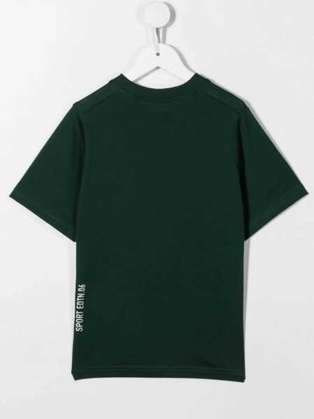 Tricouri DSQUARED2 T-Shirt With Front Applied Patch GREEN Baieti (BM 9416081) 2
