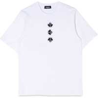 Tricouri T-Shirt Logo On The Back And Front Leaves Fete
