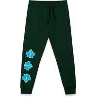 Pantaloni casual Plush Pants Leaf Logo On Front Leg Fete