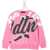 DSQUARED2 Crewneck Sweatshirt Allover Writing PINK