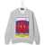DSQUARED2 Sweatshirt Crewneck Front Leaf Print GREY
