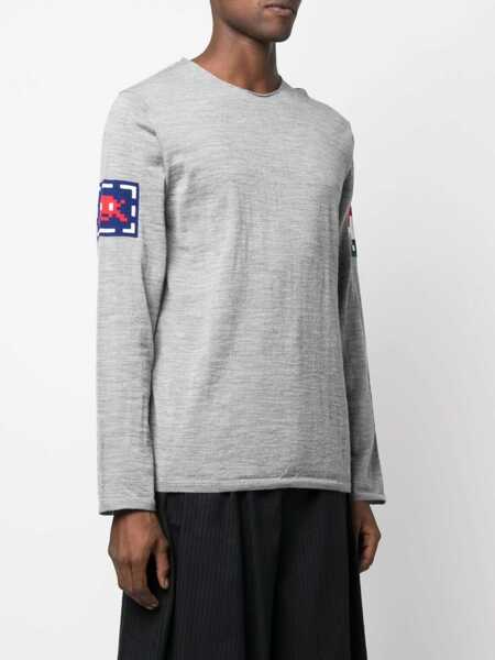 Pulovere Comme des Garons Wool Jersey. GREY Barbati (BM 9416297) 3
