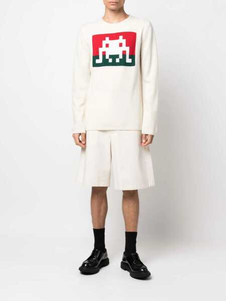 Pulovere Comme des Garons Wool Jersey. BEIGE Barbati (BM 9416300) 2