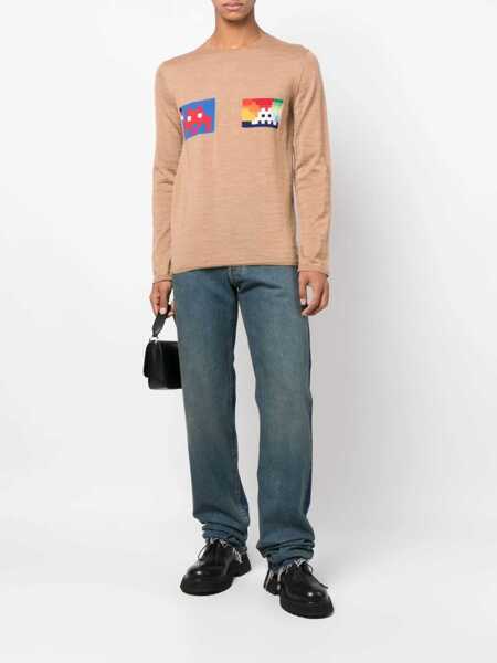 Pulovere Comme des Garons Wool Jersey. BEIGE Barbati (BM 9416324) 2