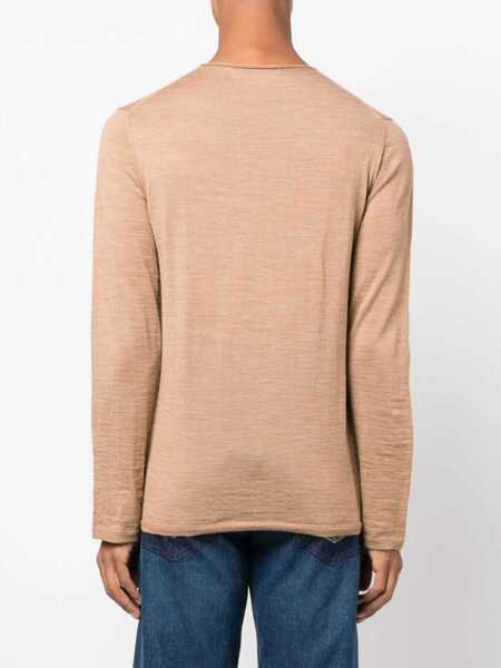 Pulovere Comme des Garons Wool Jersey. BEIGE Barbati (BM 9416324) 4