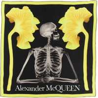 Fulare Mushroom Skeleton Scarf Femei