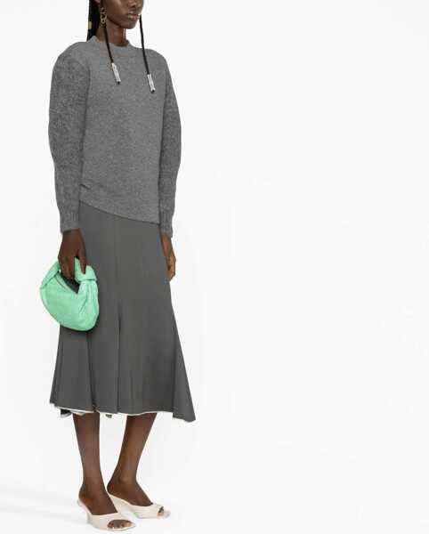 Pulovere casual Jil Sander Wool Jersey. GREY Femei (BM 9416444) 2