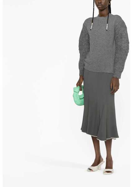 Pulovere casual Jil Sander Wool Jersey. GREY Femei (BM 9416444) 3