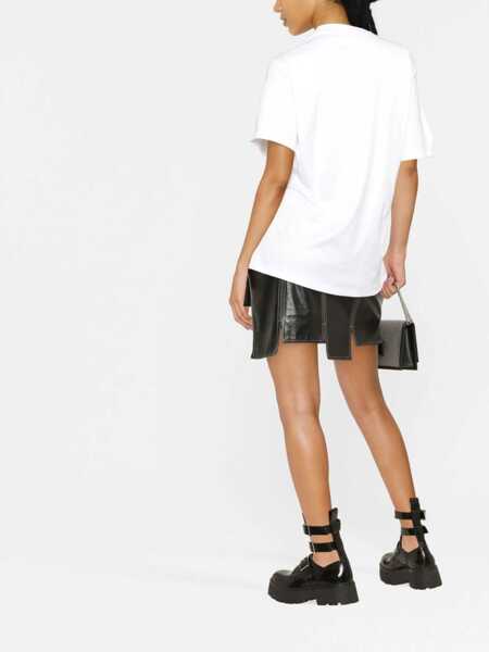 Tricouri Versace T Shirt With Logo WHITE Femei (BM 9416492) 4