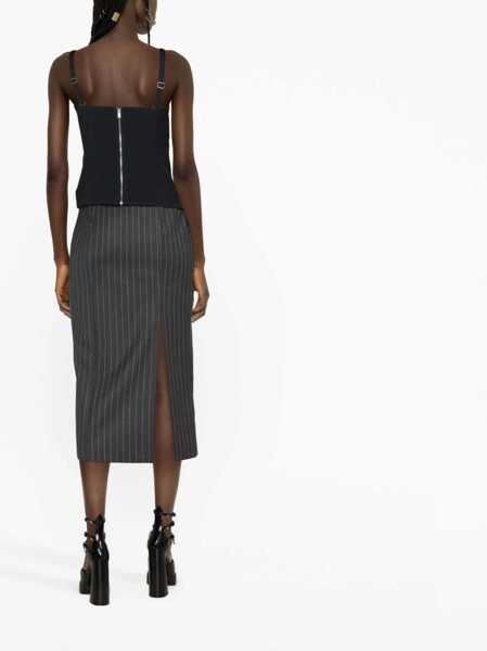 Fuste casual Versace Pencil Skirt GREY Femei (BM 9416522) 3