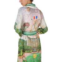 Salopete Dama - Salopete Casablanca Robe With Tennis Club Prive Print MULTICOLOUR Femei (BM 9416702) - B-mall.ro