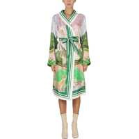 Salopete Robe With "Tennis Club Prive" Print Femei