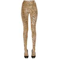 Pantaloni casual Roberto Cavalli Leggings Con Stampa Animalier