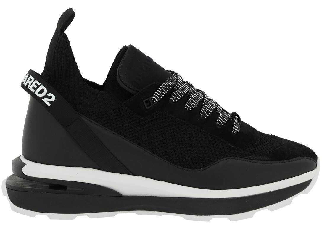 DSQUARED2 Slash Sneakers NERO