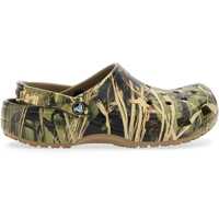 Saboti Clog With Camouflage Print Barbati