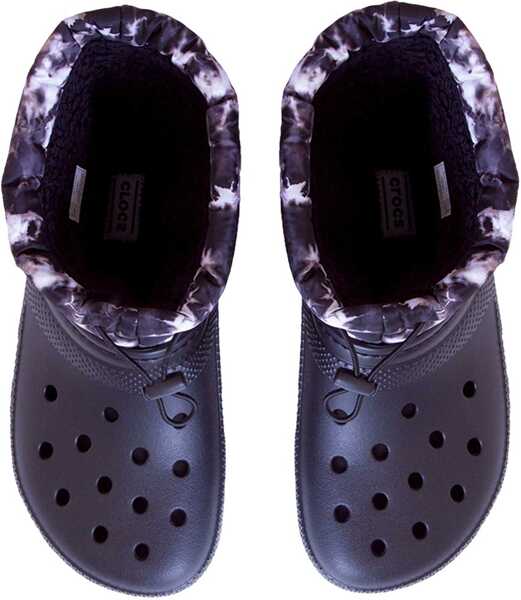 Cizme scurte Crocs Tye Dye Lined Boot BLACK Femei (BM 9420059) 2