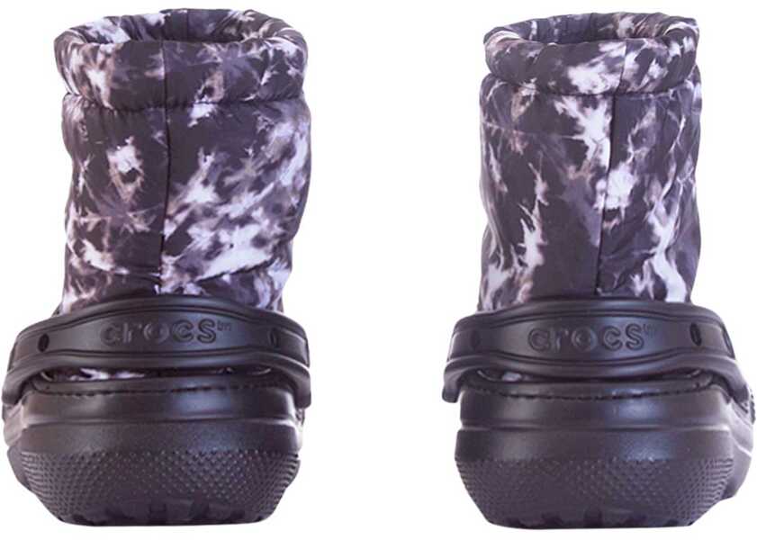 Cizme scurte Crocs Tye Dye Lined Boot BLACK Femei (BM 9420059) 3