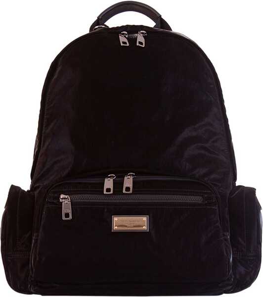 Rucsacuri Barbati Dolce & Gabbana Backpack With Logo Plaque