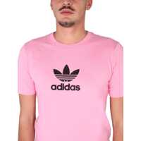 Tricouri adidas Originals pentru Barbati - Tricouri adidas Originals T-Shirt With Logo PINK Barbati (BM 9420116) - B-mall.ro