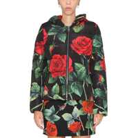 Geci de iarna Down Jacket With Floral Print Femei