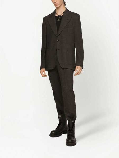 Sacouri office Dolce & Gabbana Single-Breasted Jacket BLACK Barbati (BM 9420425) 3