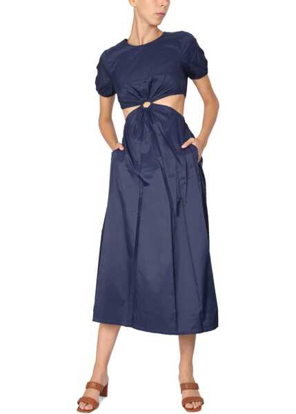 Rochii casual STAUD Calypso Dress BLUE Femei (BM 9420527) 2