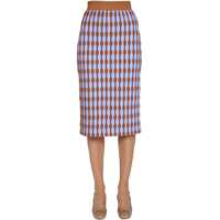 Fuste casual "Bubble Stripe" Skirt Femei