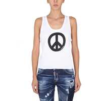 Bluze Front Print Top Femei