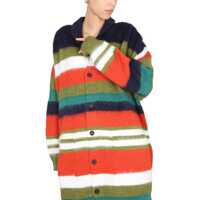 Geci DSQUARED2 Dama - Trenciuri DSQUARED2 Knit Coat MULTICOLOUR Femei (BM 9420698) - B-mall.ro