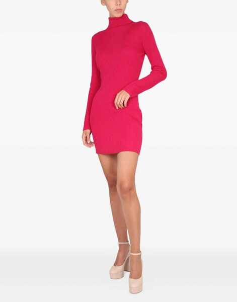 Rochii casual DSQUARED2 Knit Dress FUCHSIA Femei (BM 9420704) 2