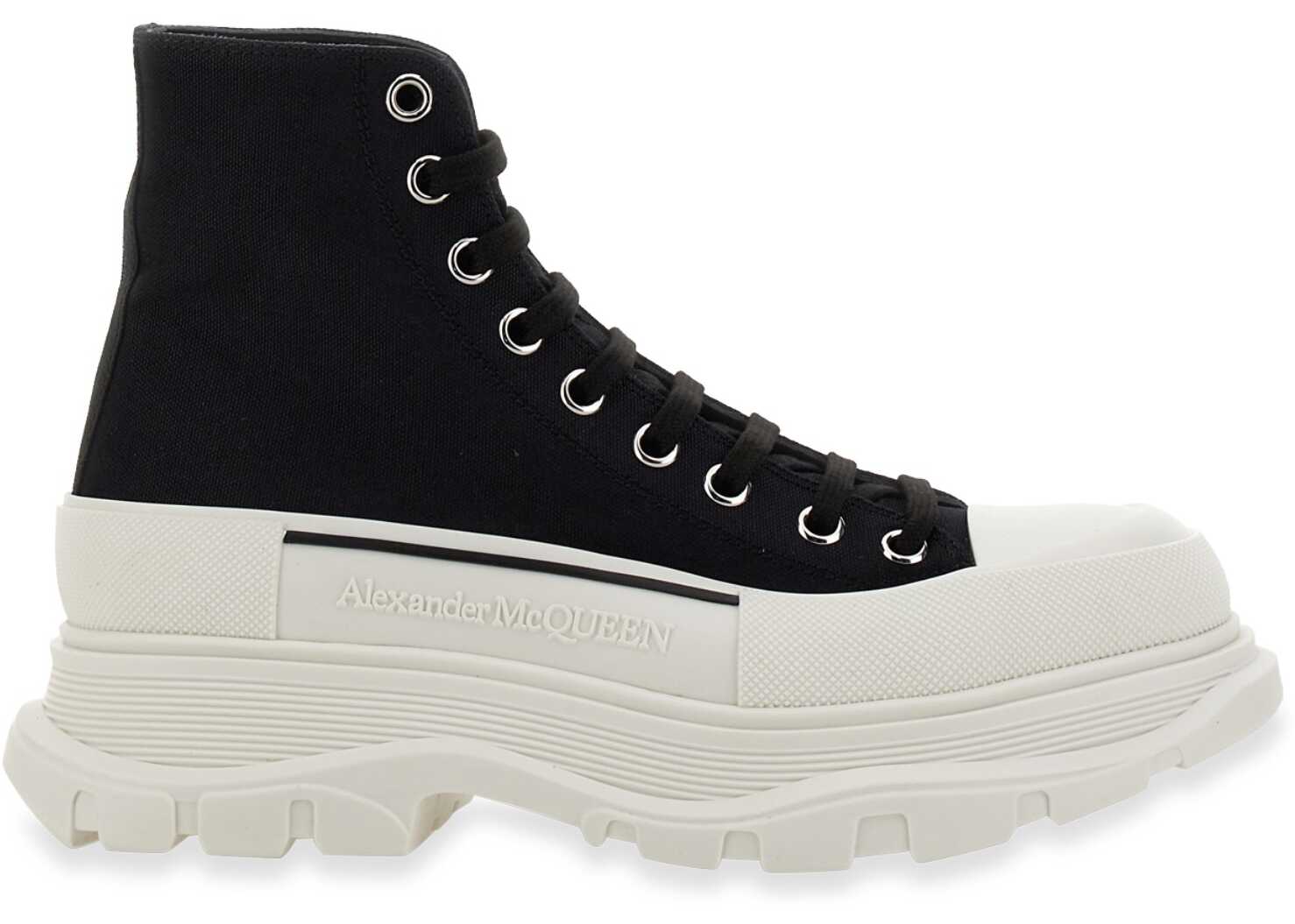 Alexander McQueen Tread Slick Boots BLACK
