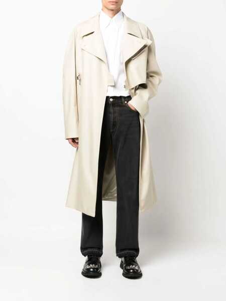 Blugi drepti Alexander McQueen Raw Cut Jeans BLACK Barbati (BM 9420947) 2