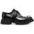 Alexander McQueen Studded Derby Loafer BLACK