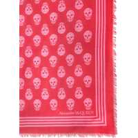 Esarfe Alexander McQueen Dama - Esarfe Alexander McQueen Biker Skull Print Scarf MULTICOLOUR Femei (BM 9421001) - B-mall.ro