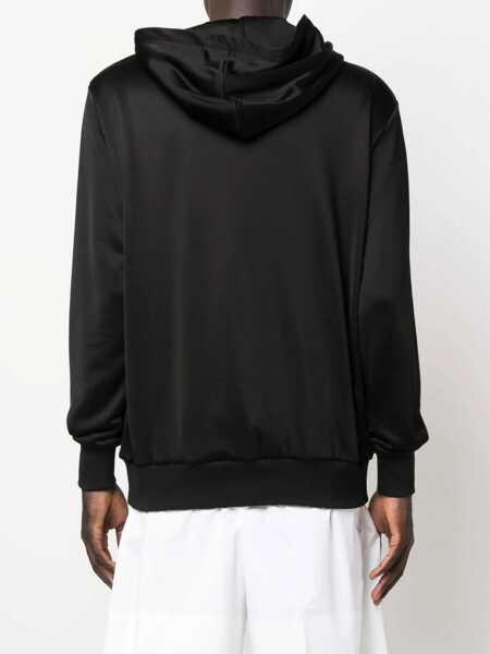 Hanorace Alexander McQueen Sweatshirt With Atelier Print BLACK Barbati (BM 9421025) 4