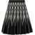 Alexander McQueen Pleated Skirt BLACK