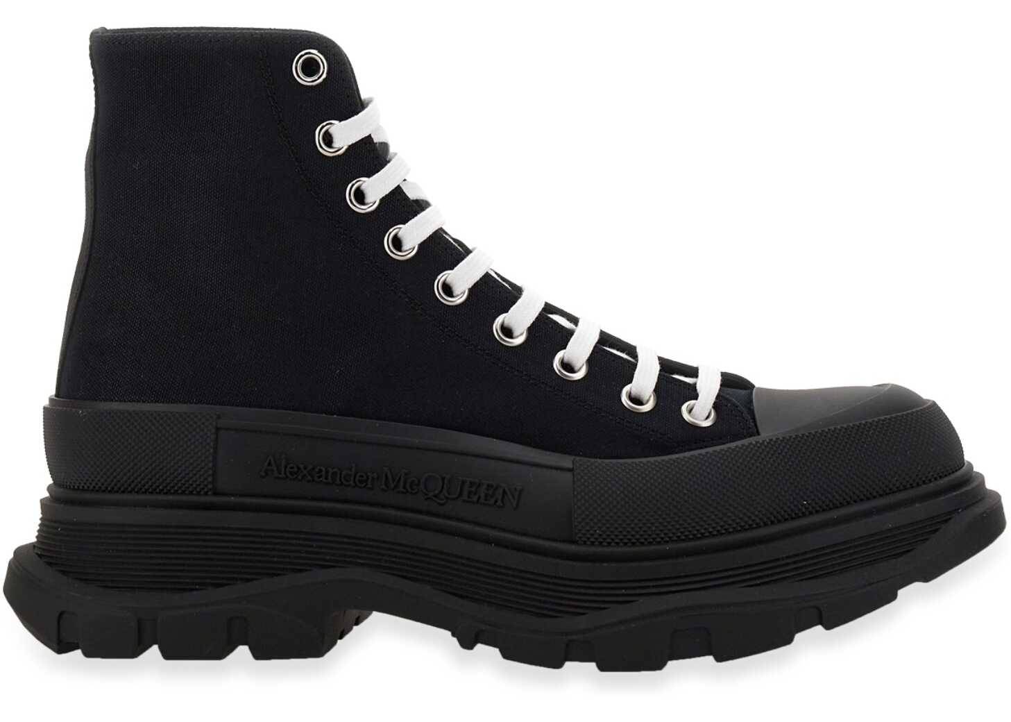 Alexander McQueen Tread Slick Boots BLACK