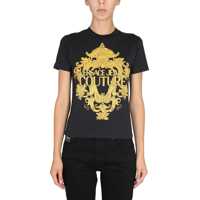 Tricouri Baroque Print T-Shirt Femei