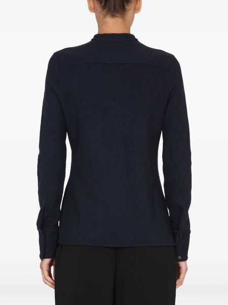 Bluze Jil Sander Shirt With Pockets BLUE Femei (BM 9421535) 3