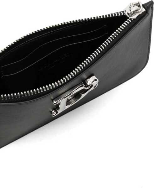 Genti de mana DSQUARED2 Pouch With Logo BLACK Femei (BM 9422384) 3