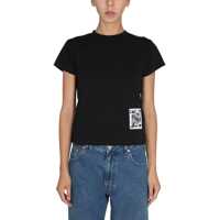 Tricouri T-Shirt With Logo Patch Femei